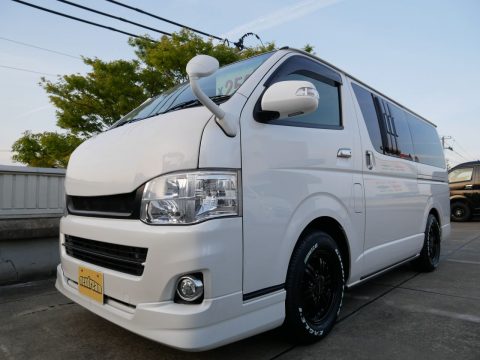 【下取直販車】H24年式ハイエースバン　S-GL　パールホワイト